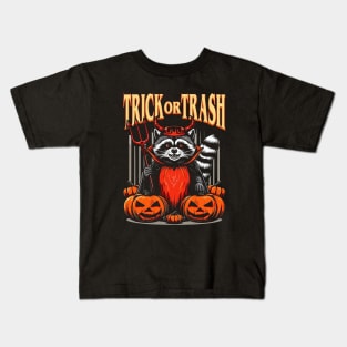 Trick or Trash Sinister Chic Kids T-Shirt